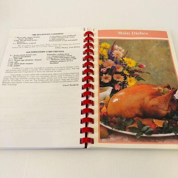 Vintage 90s Cookbook "Home Cookin' Houghton-Higgins Lake BPO Does" - Picture 4 of 10